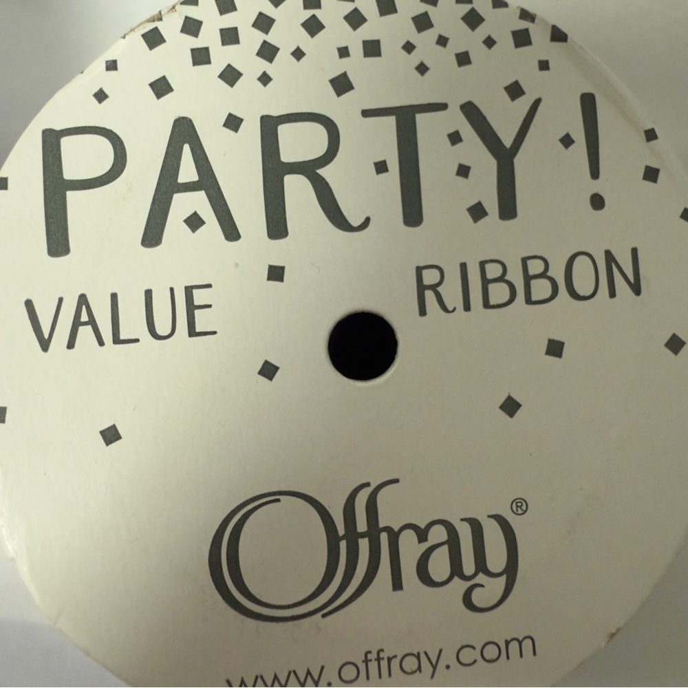 OFFRAY 6 Wide Metallic Ribbon Spools NWT - Picture 3 of 6